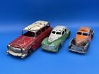 Lot of 3 Vintage Hubley Diecast Kiddie Toy Cars Made In Usa