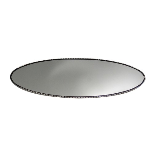 Oval Auto Dimming Rear View Mirror Glass Replacement for BMW M3 M5 E46 E39 - Picture 6 of 7