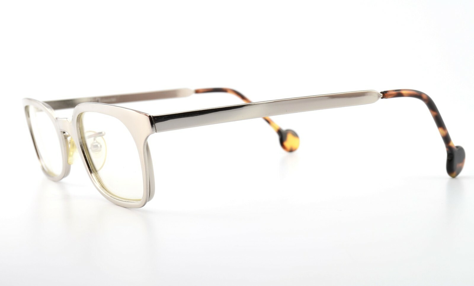 L.a.Eyeworks Glasses Spectacles Model Topeka Frame Chrome Tortoise