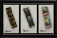 batman super hero comic print bat symbols car seat belt shoulder strap covers