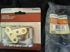 New Bronze 4'' KICKDOWN DOOR STOP, and Cafe Door Hinge by Gate House
