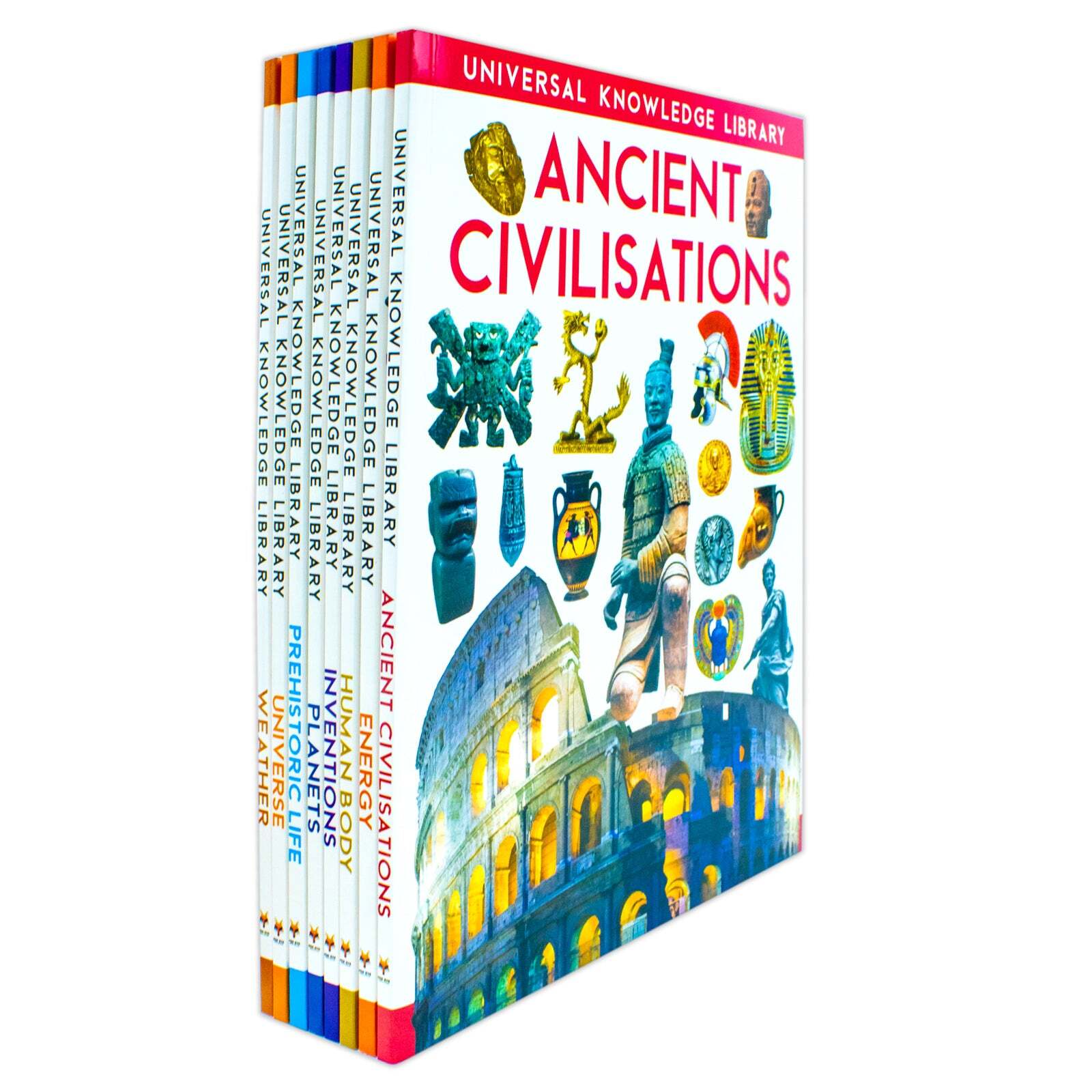 Universal Knowledge Library Science and History 8 Volumes  | Fox Eye Publishing