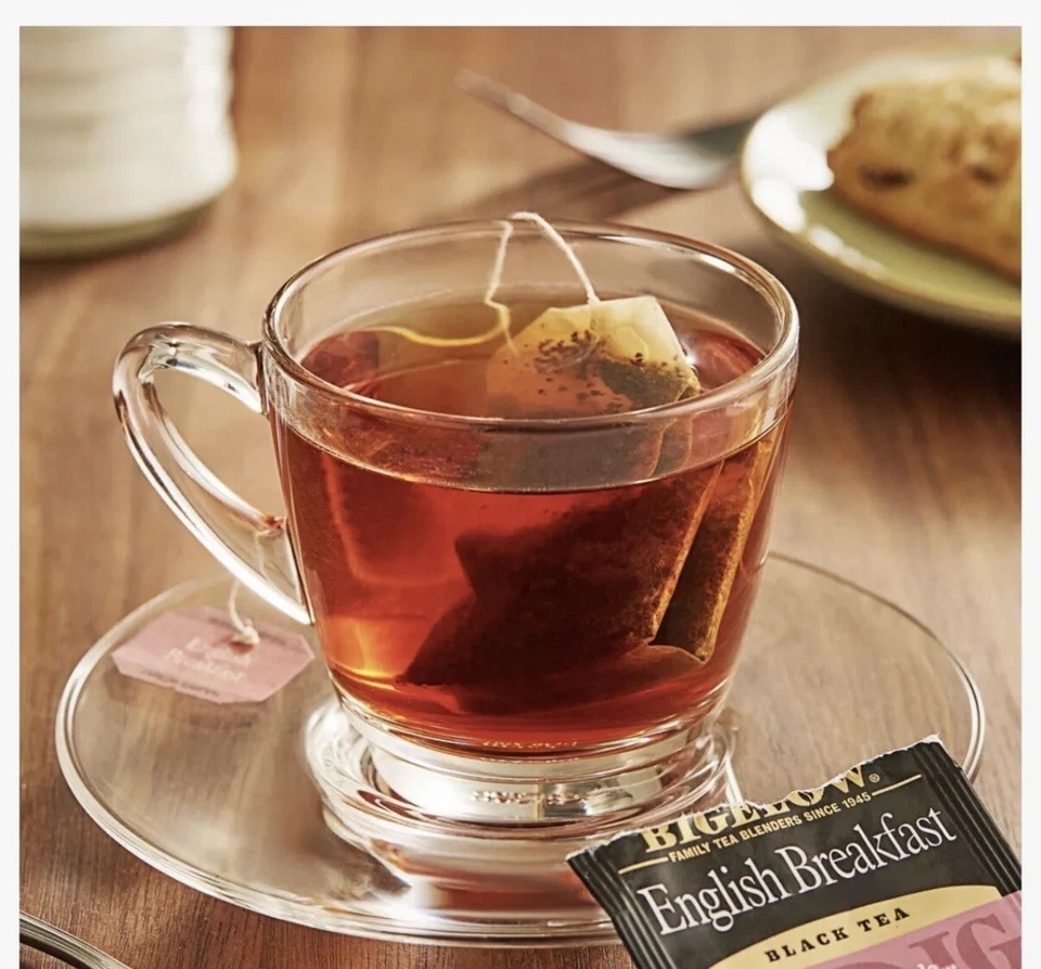 Bigelow English Breakfast Black Tea Bags 28 count - New - Box Damaged BB 7/2027 - Image 3 of 3