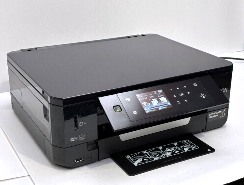 Epson Expression XP-640 Wireless All-In-One Printer Scanner CD/DVD ...