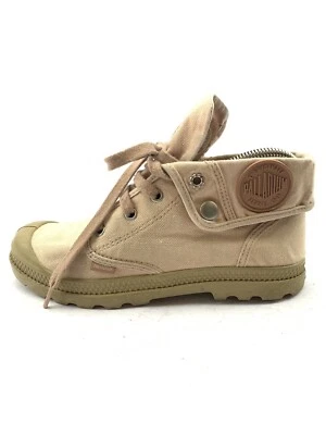 PALLADIUM DAMEN HALBSTIEFEL STIEFELETTEN BOOTS Gr:39 Uk:5,5  BEIGE  - Bild 1 von 4