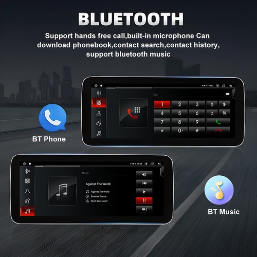 6+128G Android 14 Autoradio LTE 4G GPS Navi für MERCEDES-Benz E-S212/W212 NTG5.0 - Bild 7 von 17
