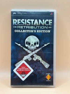 Resistance Retribution Collectors Edition Sony PSP 2009 Ovp Vollständig Rarität