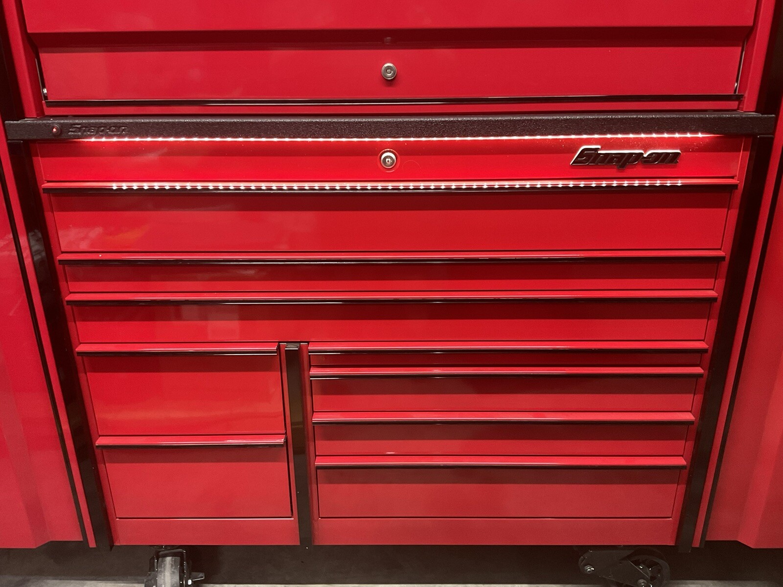 SNAP ON KRL TOOL BOX HUTCH BEDLINER LED STORAGE LOCKERS SNAPON