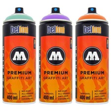 Molotow Premium 400 ml 250 colori Belton graffiti bombolette spray vernice spray hobby fai da te
