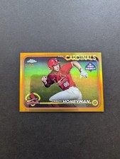 2024 Topps Pro Debut Travis Honeyman Gold Refractor 01 /50 #PDC-77