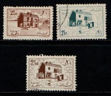Lebanon 1957 2p 50 Earthquake Victims set SGT601-03 Used