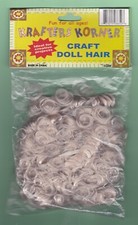 Krafter Korner Craft Doll Hair Fun For All Ages Black 2 Blonde 1
