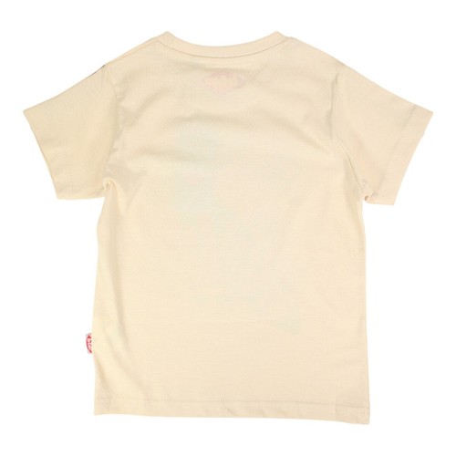 Boys T-Shirt. Lee Cooper. Short Sleeves. Beige Color. 4-14 Years - Picture 8 of 8