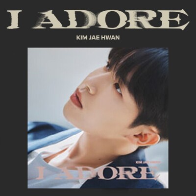 KIM JAE HWAN [I ADORE] 7th Mini Album B Ver CD+Buch+2 Karte+Poster+Lyric Film