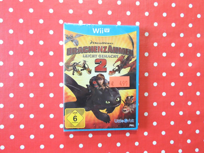 NEU OVP Dreamworks Drachenzähmen Leicht Gemacht 2 Nintendo Wii U NEU in Folie