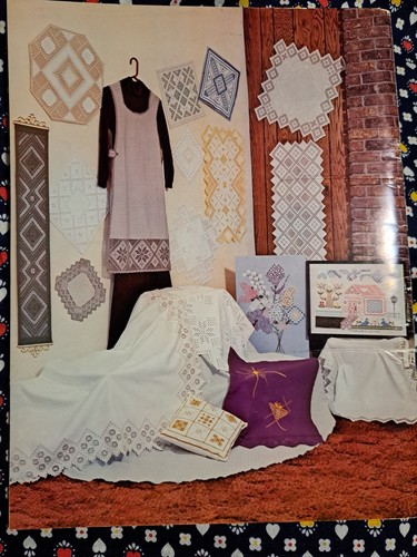 Award Winning Designs In Hardanger Embroidery Meier Watnemo Craft Book - Imagen 2 de 5