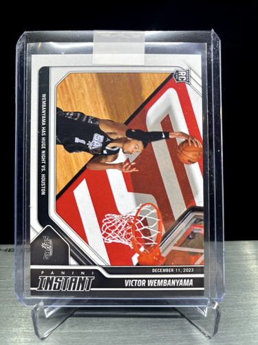 2023 VICTOR WEMBANYAMA RC - Panini Instant #156 - First Triple Double /2234 - Picture 1 of 4