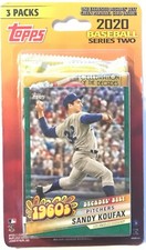 2020 Topps Series 2 Baseball Sandy Koufax Target Decades Best Blister Packs Gree