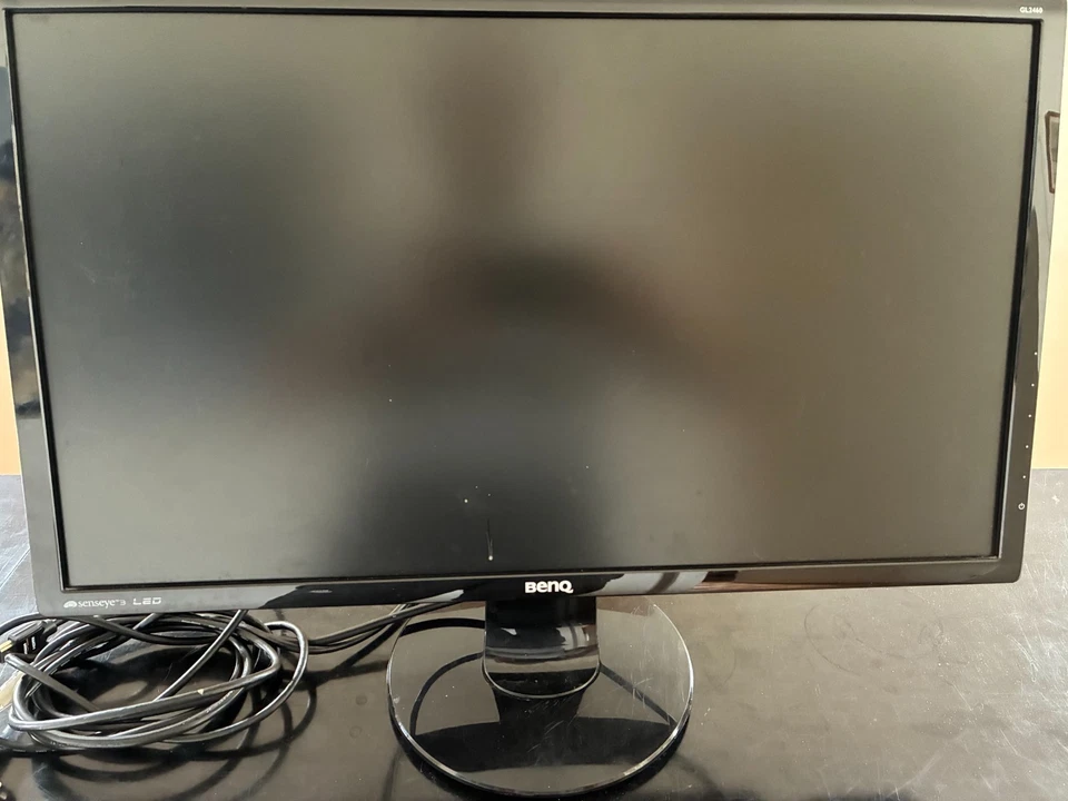 BenQ GL2460 24 Zoll Monitor mit Full HD-Auflösung - kleiner Sekundenkleber Fleck - Bild 2 von 4