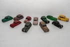 Job Lot 11 x Vintage  Dinky Toys Car Models - Play Worn For Spares or Repair