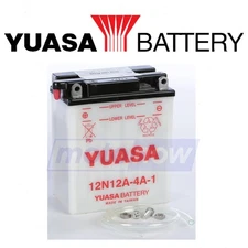 Yuasa Conventional 12V Battery for 1976-1977 Yamaha XS360 - Electrical na
