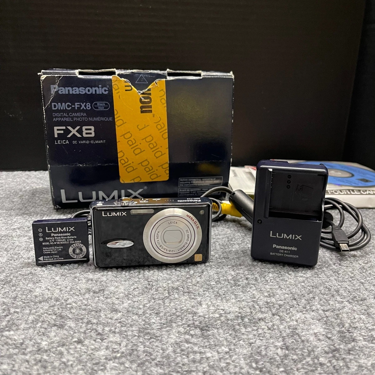 Panasonic LUMIX DMC-FX8 Digital Cameras for Sale | Shop New & Used