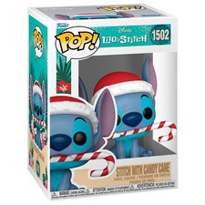 Figura Pop Disney Stitch With Candy Cane