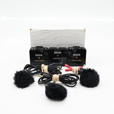 Rode Wireless GO II 2-Person Compact Digital Wireless Microphone System #375