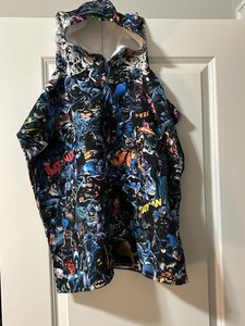 Batman Hooded Towel/Super Hero Cape For Kids 23in wide X 23in long