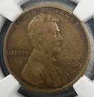 1909-S Lincoln Cent NGC F-15