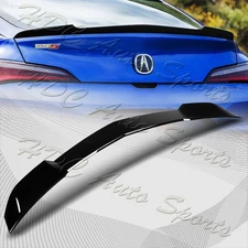 For 2023-2026 Acura Integra W-Power Pearl Black Duckbill Rear Trunk Spoiler Wing