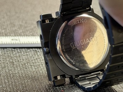 Seiko Giugiaro Design 7T12-0BM0, SCED037 Chronograph Limited