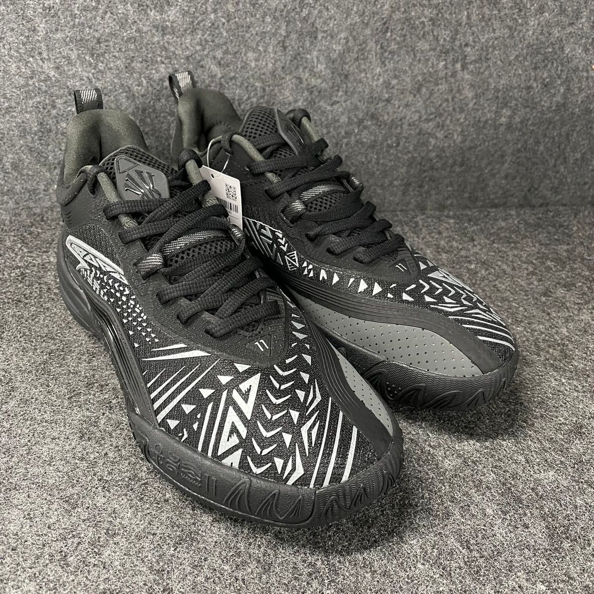 ANTA Kai 1 Team Basketball Shoes Men's Size 8.5 Black Knight | eBay