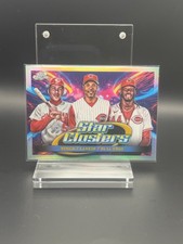 2025 Topps Cosmic Chrome - Triple Star Clusters Johnny Bench, Barry Larkin, Elly