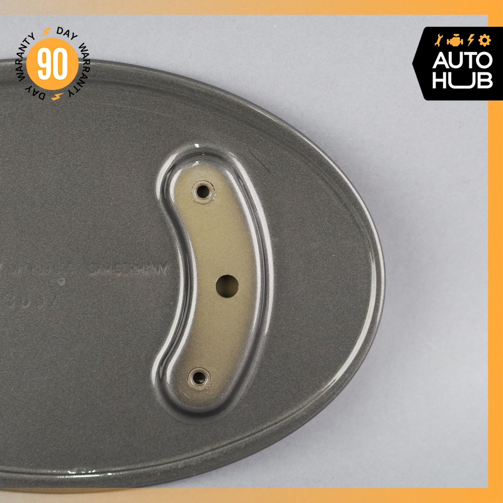 07-11 Bentley Continental GTC Fuel Filler Gas Tank Door Flap Lid Black OEM