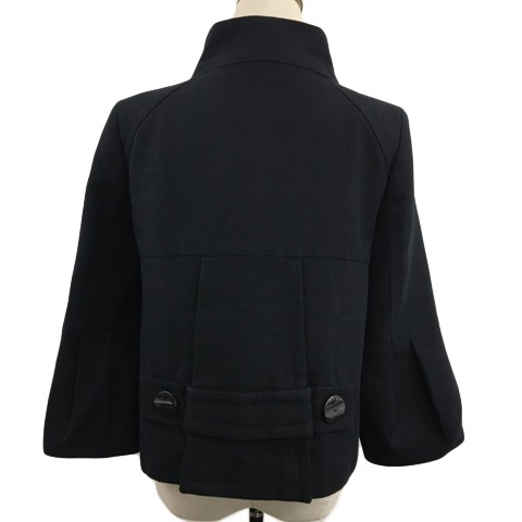 ZARA BASIC Jacket Double Plain Flare Sleeve Long … - image 4