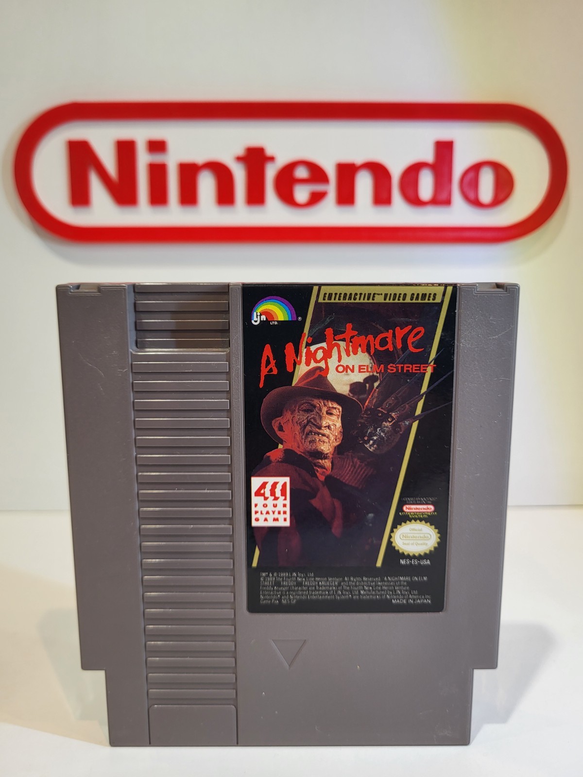 A Nightmare On Elm Street (Nintendo Game NES) Authentic & Tested - Ljn