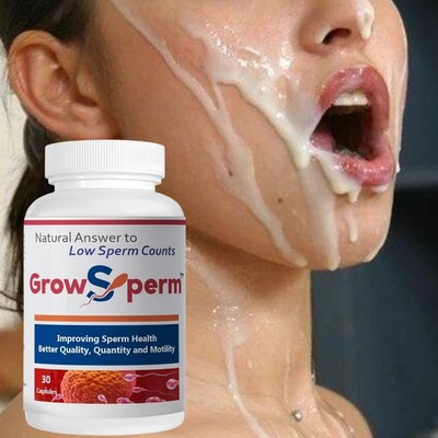 Natural Grow Sperm 30 Veg Caps | Herbal Sperm Supplement | Fast Shipping USA