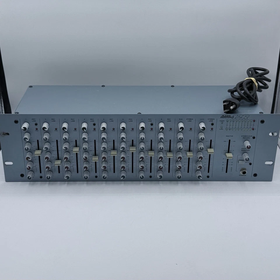 Alesis Multimix 12R 12-Channel Rack Mixer Multi-Mix 12-R Audio Powers On READ - Image 2 of 4