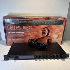 TC Electronic Triple-C STEREO Multiband Compressor 100-240V NO POWER - READ - Z1