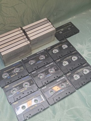 10x FUJI K2 / JP-II 90 / METAL 90 / ZII  Audiokassetten / MC