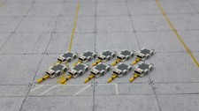 f&uuml;r Herpa Wings 1:500/ 1:400 10x Pushback mit Stange/ Airport GSE/ Accessoires