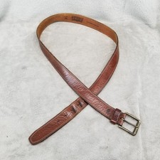 Levis Belt Mens 44 Brown Genuine Leather *Read*