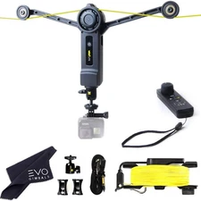 LITE Cable Cam with Remote for Action Cameras, Smartphones, 360 or DSLR Mirro...