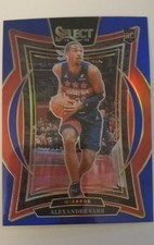 2024-25 Panini Select - Concourse Alexandre Sarr #73 Blue Prizm (RC)