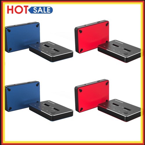 USB 3.1 Dual-Bay SSD-Dockingstation M.2 SATA NVME Solid State Drive PC-Lesegerät