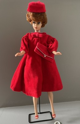 Vintage Barbie Outfit #939 Red Flare (doll and stand not included)