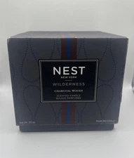 NEST NY Wilderness Collection Charcoal Woods Scented Candle 21.1 OZ Earthy Woody