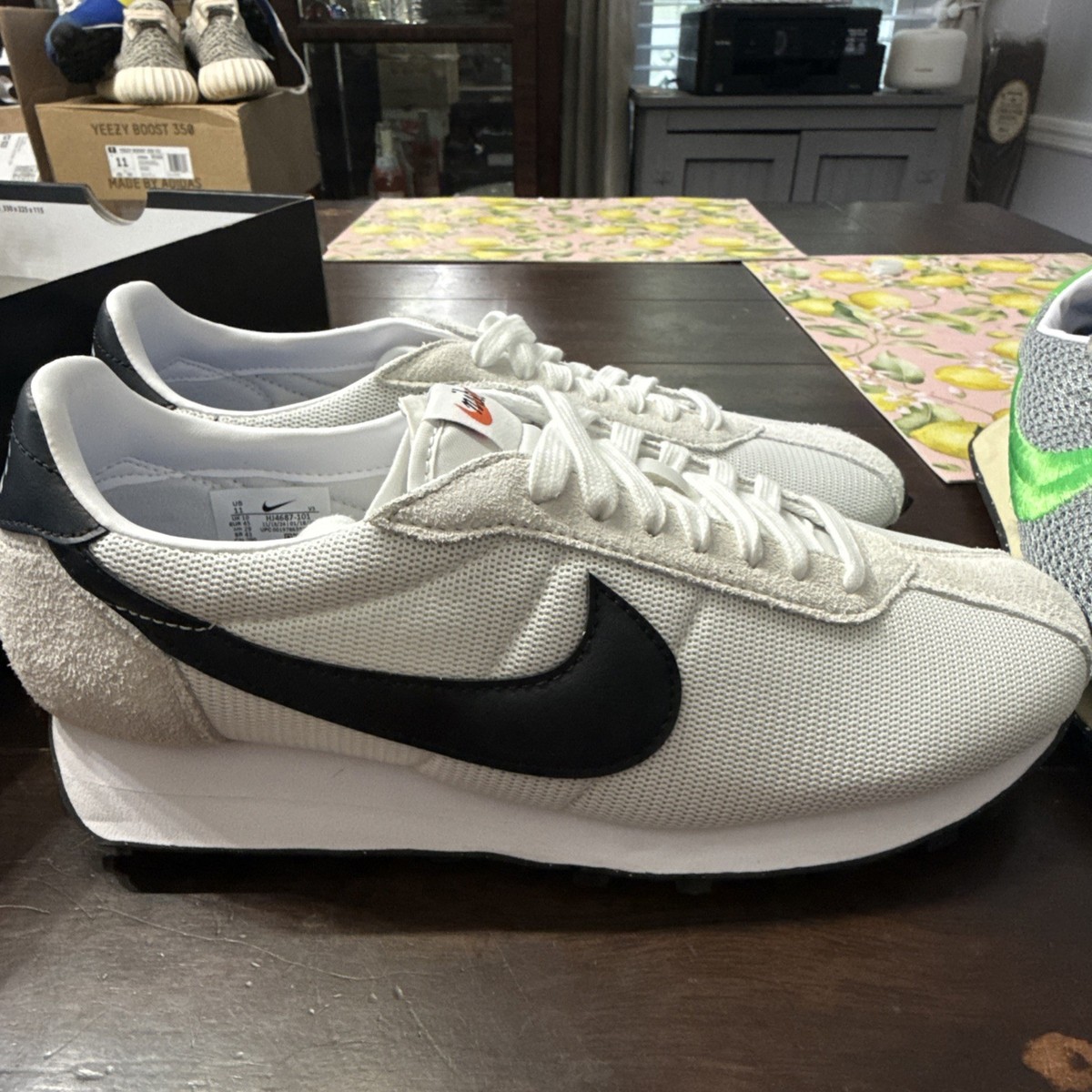 Nike Men's Ld-1000 Sneakers White/white-Black — product photo 2 of 7