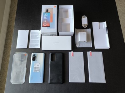 Xiaomi Redmi Note 10 Pro 8GB/128GB Glacier Blue Factory Unlocked Dual SIM 108MP 